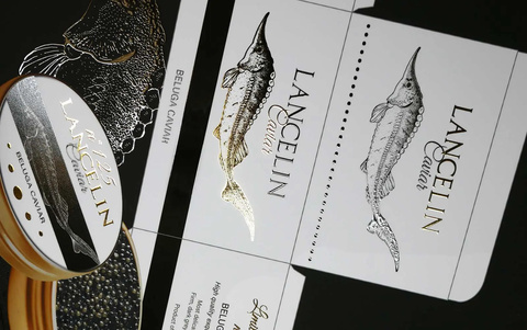 Silver foil card