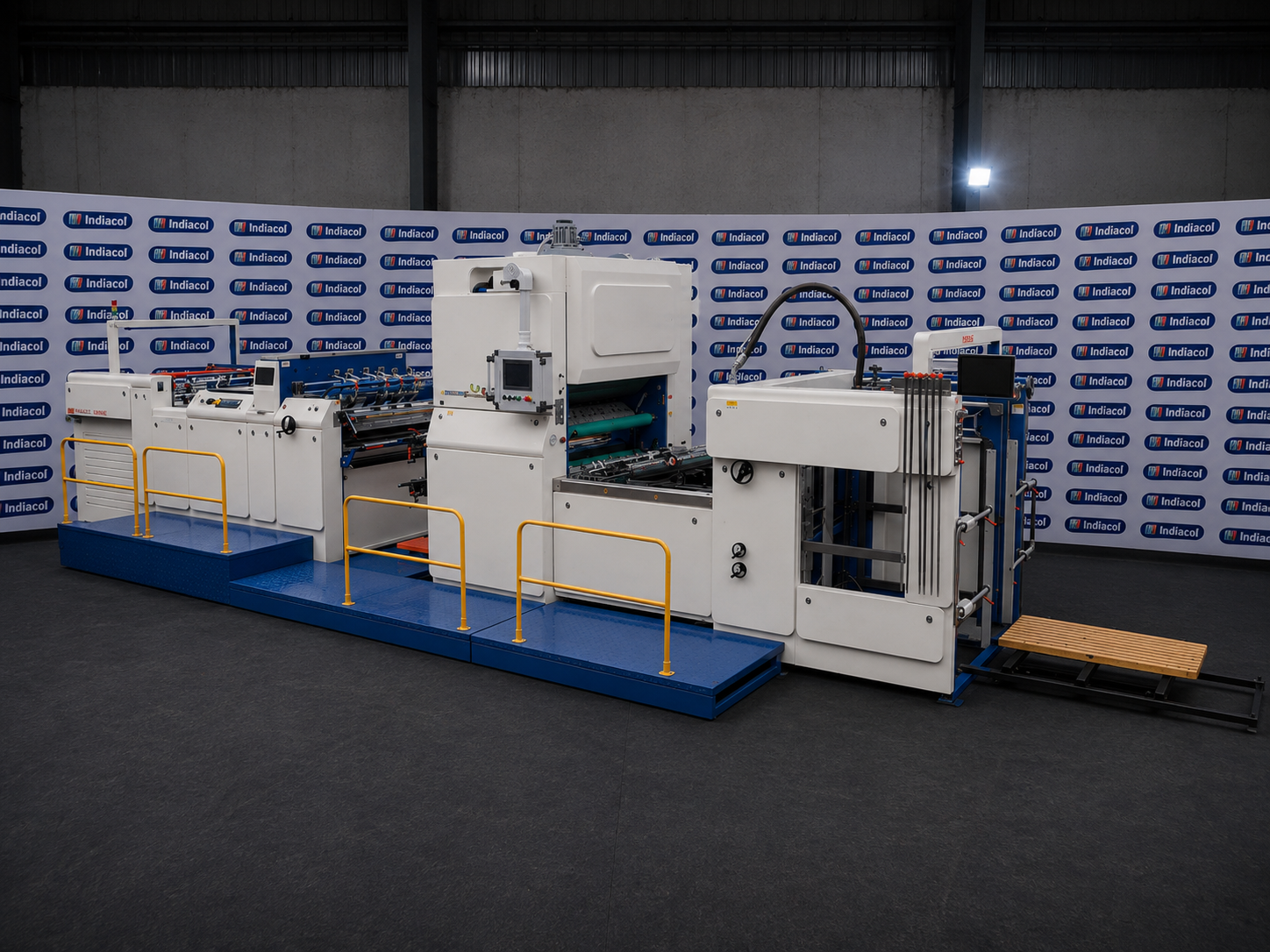 Automatic Film Laminating Machine — full line on our floor