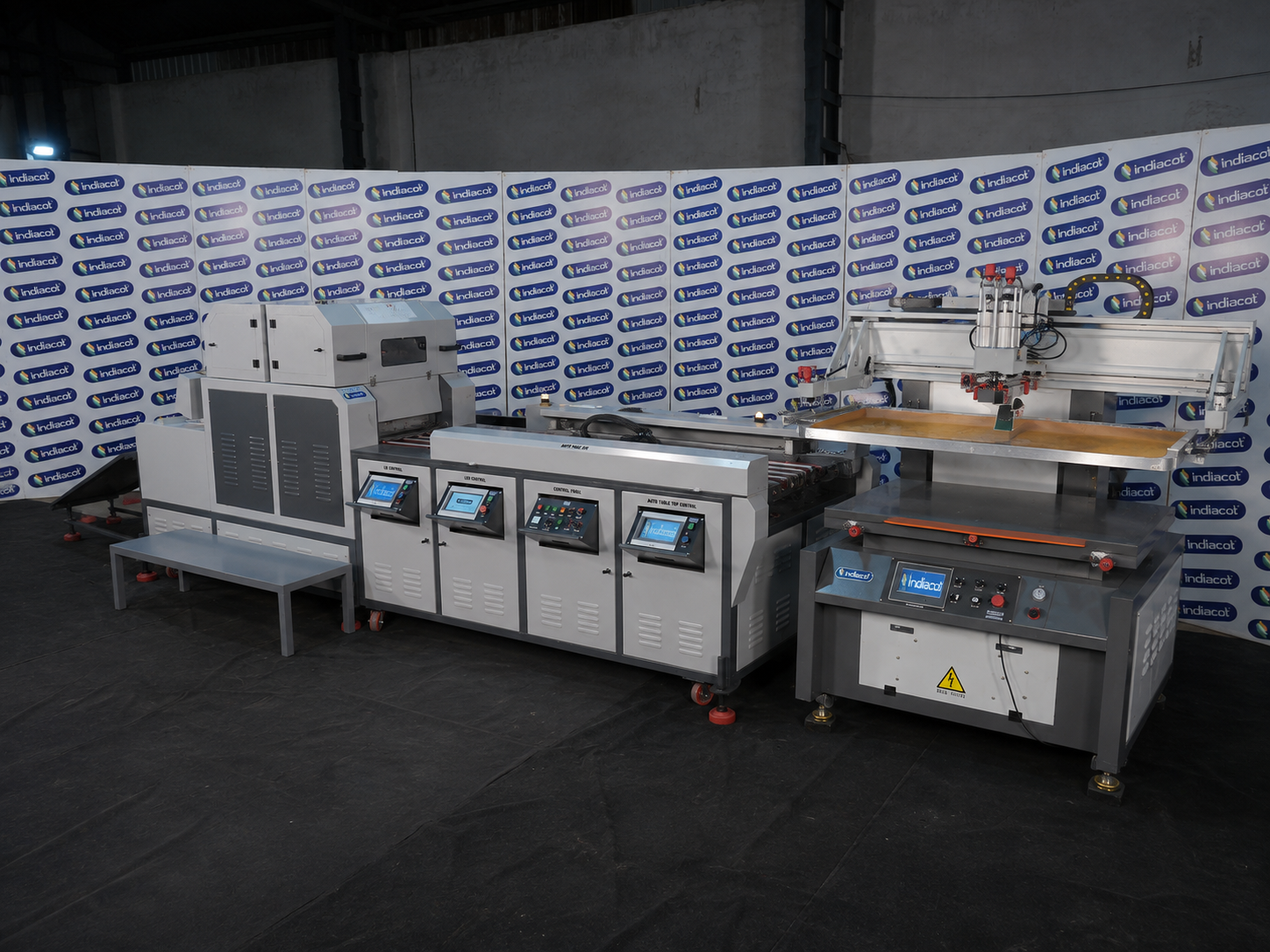i-Foil Semi-Automatic foiling line — full view