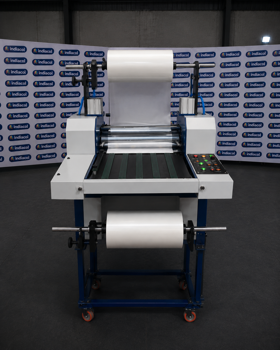 Dual-Side Lamination Machine — angle view