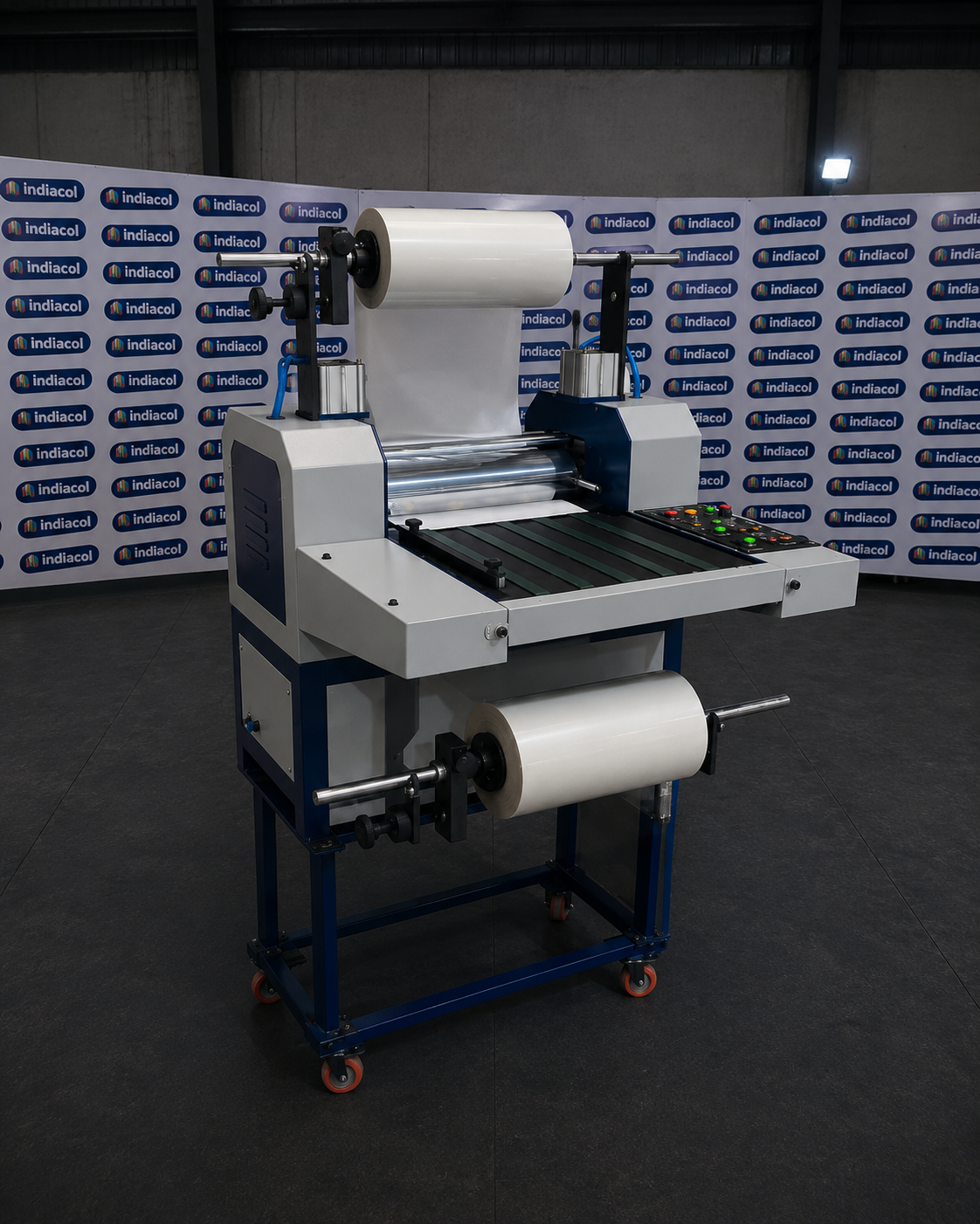 Dual-Side Lamination Machine — front view